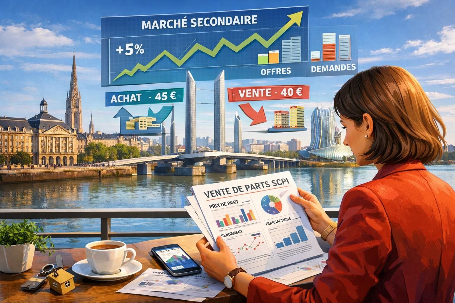 découvrez comment gérer efficacement le risque de liquidité pour revendre vos parts de scpi à bordeaux et sécuriser votre investissement immobilier.